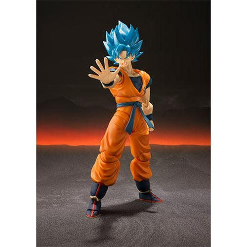 Dragon Ball Super Super Saiyan God Super Saiyan Goku SH Figuarts Action Figure
Dragon Ball Bandai Tamashii Nations Action Figures. Item Number: BLFBAS55700