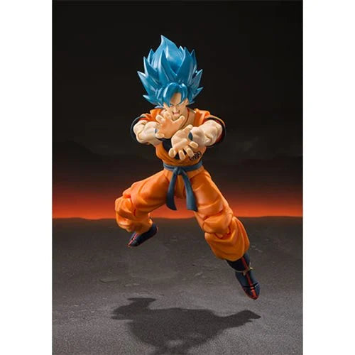 Dragon Ball Super Super Saiyan God Super Saiyan Goku SH Figuarts Action Figure
Dragon Ball Bandai Tamashii Nations Action Figures. Item Number: BLFBAS55700