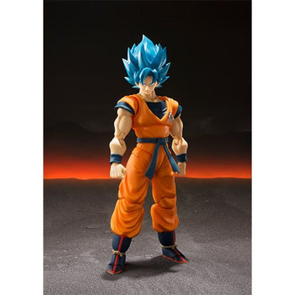 Dragon Ball Super Super Saiyan God Super Saiyan Goku SH Figuarts Action Figure
Dragon Ball Bandai Tamashii Nations Action Figures. Item Number: BLFBAS55700