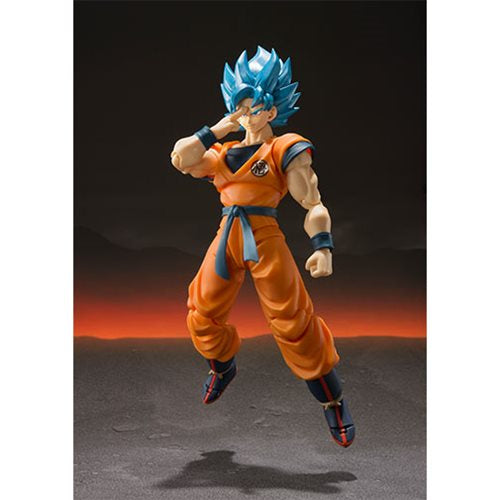Dragon Ball Super Super Saiyan God Super Saiyan Goku SH Figuarts Action Figure
Dragon Ball Bandai Tamashii Nations Action Figures. Item Number: BLFBAS55700
