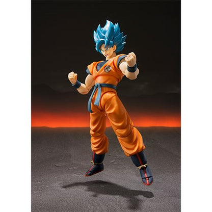 Dragon Ball Super Super Saiyan God Super Saiyan Goku SH Figuarts Action Figure
Dragon Ball Bandai Tamashii Nations Action Figures. Item Number: BLFBAS55700
