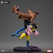 X-Men '97 Gambit and Wolverine 1:10 Deluxe Art Scale Limited Edition Statue. X-Men Iron Studios Statues and Busts. Item Number: RN56616a