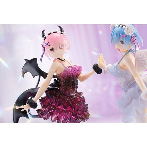 Re:Zero Starting Life in Another World Ram Clear & Dressy Special Color Version Espresto Statue. Re:Zero - Starting Life in Another World Banpresto Statues and Bust. Item Number: SAN89696