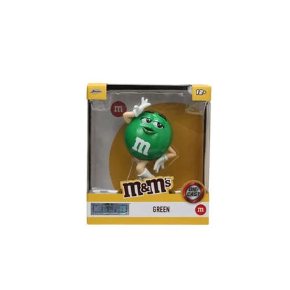 M&M's Green 4-Inch Metals Die-Cast Metal Figure
M&Ms Jada Toys Action Figures. Item Number: JD33238