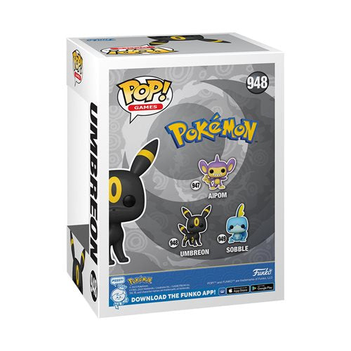 Pokemon Umbreon Funko Pop! Vinyl Figure #948
Pokemon Funko Funko Pop! Vinyl Figures.