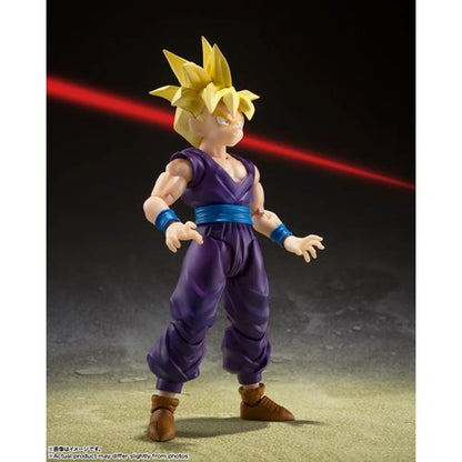 Dragon Ball Z Super Saiyan Son Gohan The Warrior Who Surpassed Goku S.H.Figuarts Action Figure
Dragon Ball Bandai Tamashii Nations Action Figures. Item Number: BLFBAS65554a