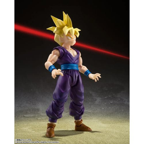 Dragon Ball Z Super Saiyan Son Gohan The Warrior Who Surpassed Goku S.H.Figuarts Action Figure
Dragon Ball Bandai Tamashii Nations Action Figures. Item Number: BLFBAS65554a