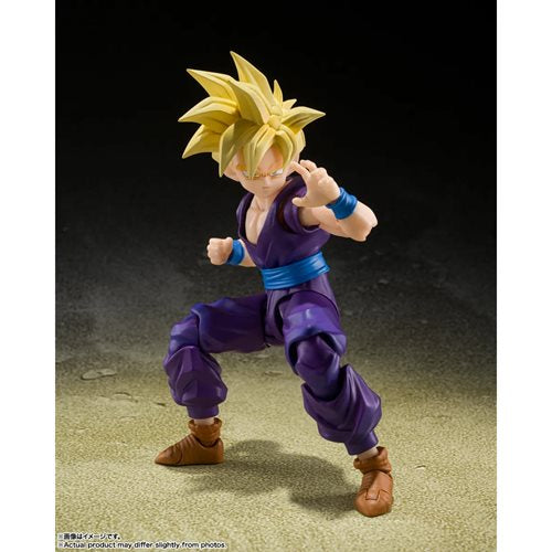 Dragon Ball Z Super Saiyan Son Gohan The Warrior Who Surpassed Goku S.H.Figuarts Action Figure
Dragon Ball Bandai Tamashii Nations Action Figures. Item Number: BLFBAS65554a