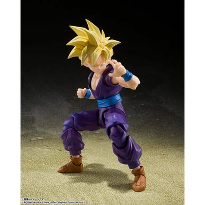 Dragon Ball Z Super Saiyan Son Gohan The Warrior Who Surpassed Goku S.H.Figuarts Action Figure
Dragon Ball Bandai Tamashii Nations Action Figures. Item Number: BLFBAS65554a