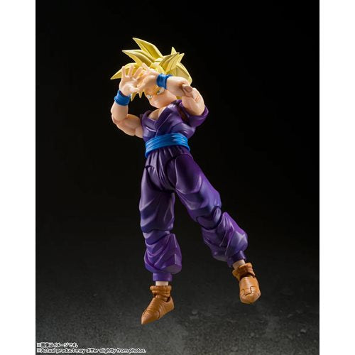 Dragon Ball Z Super Saiyan Son Gohan The Warrior Who Surpassed Goku S.H.Figuarts Action Figure
Dragon Ball Bandai Tamashii Nations Action Figures. Item Number: BLFBAS65554a