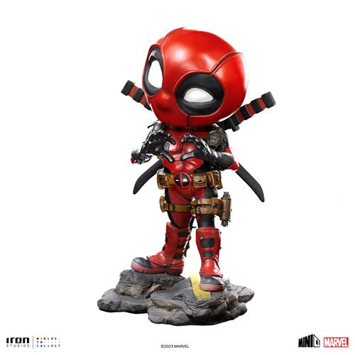 Deadpool MiniCo Vinyl Figure
Deadpool Iron Studios Vinyl Figures and Banks. Item Number: RN2964a