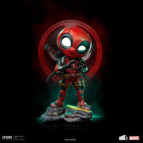 Deadpool MiniCo Vinyl Figure
Deadpool Iron Studios Vinyl Figures and Banks. Item Number: RN2964a