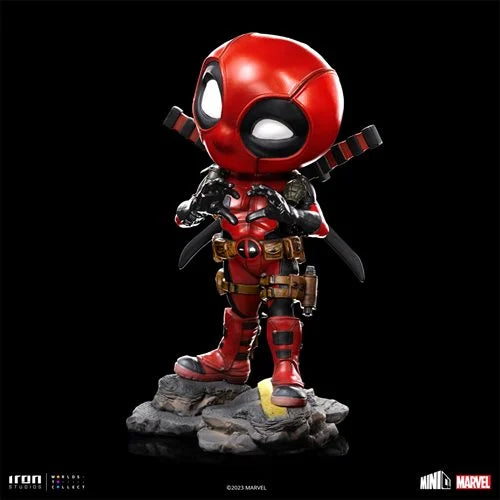 Deadpool MiniCo Vinyl Figure
Deadpool Iron Studios Vinyl Figures and Banks. Item Number: RN2964a