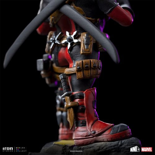 Deadpool MiniCo Vinyl Figure
Deadpool Iron Studios Vinyl Figures and Banks. Item Number: RN2964a