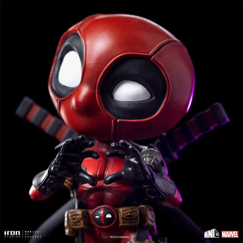 Deadpool MiniCo Vinyl Figure
Deadpool Iron Studios Vinyl Figures and Banks. Item Number: RN2964a