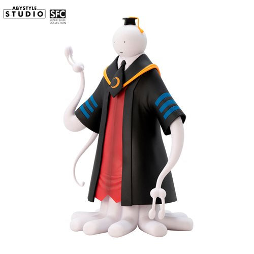 Assassination Classroom Koro-sensei White Variant Super Figure Collection Statue. Assassination Classroom Abysse America Statues and Busts. Item Number: ABYFIG110