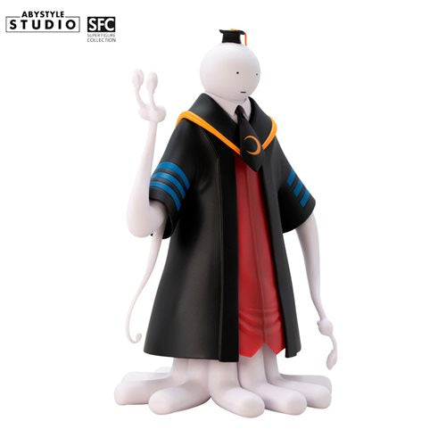 Assassination Classroom Koro-sensei White Variant Super Figure Collection Statue. Assassination Classroom Abysse America Statues and Busts. Item Number: ABYFIG110