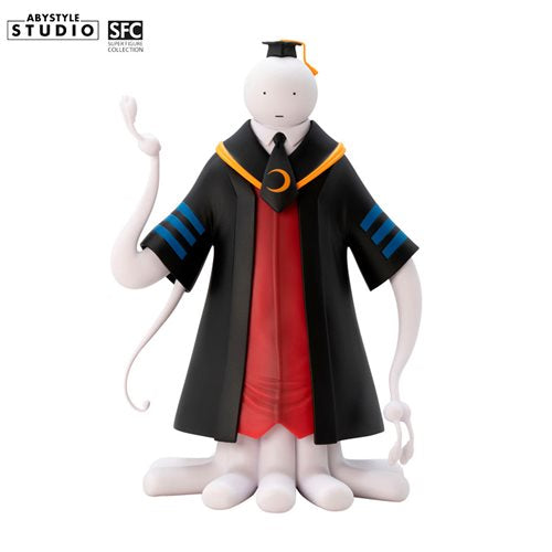 Assassination Classroom Koro-sensei White Variant Super Figure Collection Statue. Assassination Classroom Abysse America Statues and Busts. Item Number: ABYFIG110
