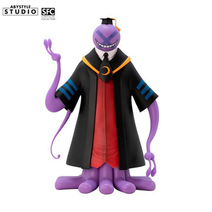 Assassination Classroom Koro-sensei Purple Variant Super Figure Collection Statue. Assassination Classroom Abysse America Statues and Busts. Item Number: ABYFIG108