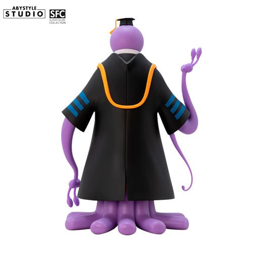 Assassination Classroom Koro-sensei Purple Variant Super Figure Collection Statue. Assassination Classroom Abysse America Statues and Busts. Item Number: ABYFIG108