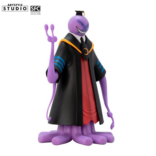 Assassination Classroom Koro-sensei Purple Variant Super Figure Collection Statue. Assassination Classroom Abysse America Statues and Busts. Item Number: ABYFIG108