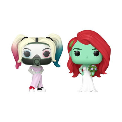 Harley Quinn and Poison Ivy Wedding Funko Pop! Vinyl Figure 2-Pack - Entertainment Earth Exclusive. Item Number: FUHP76738EE