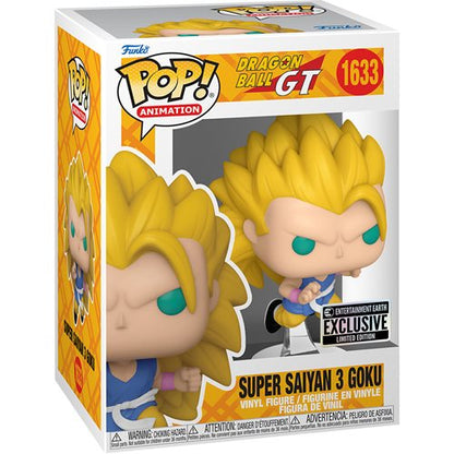 Dragon Ball GT Super Saiyan 3 Goku Funko Pop! Vinyl Figure #1633 -Entertainment Earth Exclusive. Item Number: FUAA74392EE