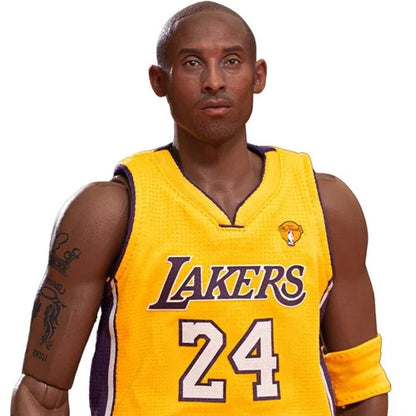 NBA Los Angeles Lakers Kobe Bryant 242010 Real Masterpiece Action Figure. NBA Enterbay Action Figures. Item Number: EBRM1098a