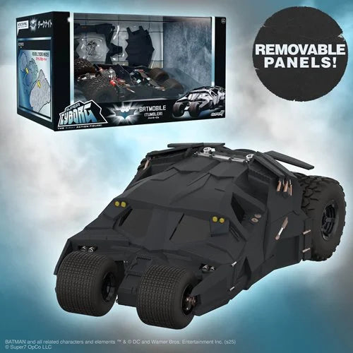 Batman Tumbler (Full Color) Super Cyborg Vehicle
Batman Super7 Vehicles. Item Number: SUP87921