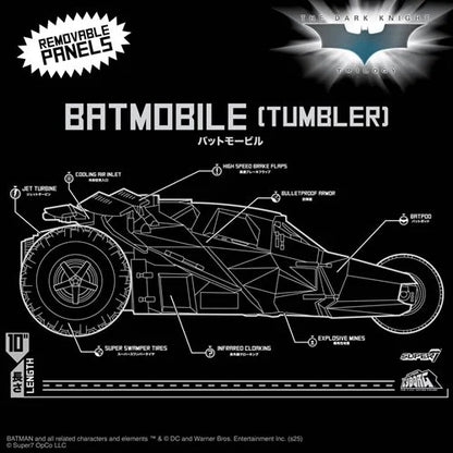 Batman Tumbler (Full Color) Super Cyborg Vehicle
Batman Super7 Vehicles. Item Number: SUP87921