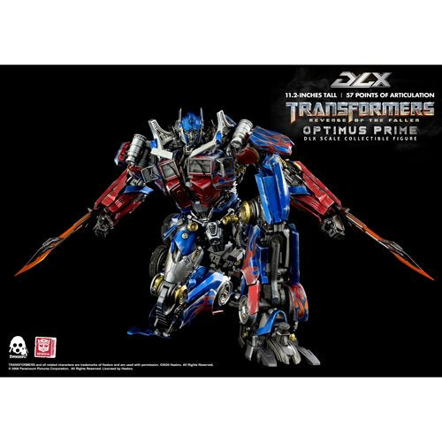 Transformers: Revenge of the Fallen Optimus Prime DLX Action Figure
Transformers Threezero Action Figures