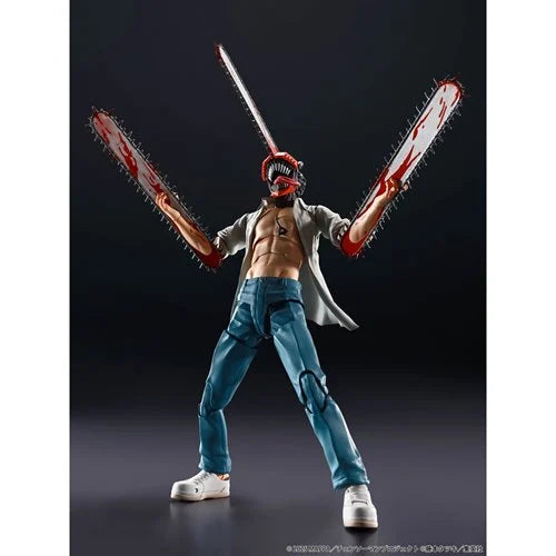 Chainsaw Man Reze Arc S.H.Figuarts Action Figure
Chainsaw Man Bandai Tamashii Nations Action Figures. Item Number: BLFBAS68725a