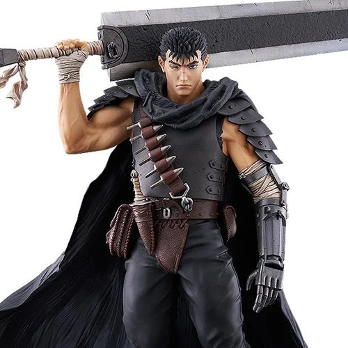 Berserk Guts Black Swordsman Pop Up Parade L Statue
Berserk Max Factory Statues and Busts. Item Number: UTCM04394a