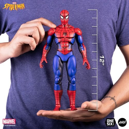 Spider-Man: The Animated Series Spider-Man 1:6 Scale Action Figure
Spider-Man Mondo Action Figures. Item Number: MDCOL010Aa