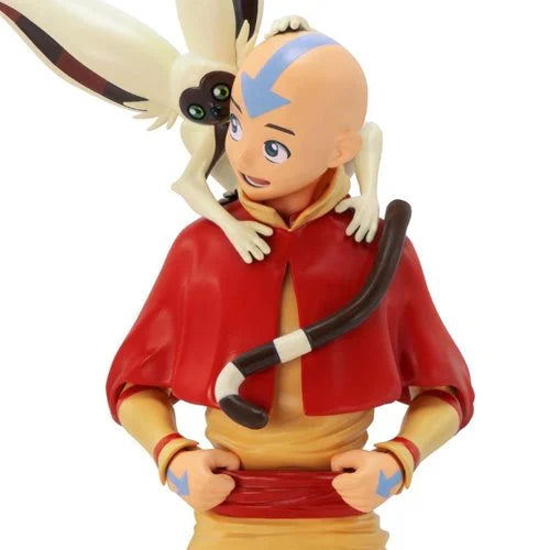 Avatar: The Last Airbender Aang Super Figure Collection 1:10 Scale Figurine
Avatar: The Last Airbender / Legend of Korra Abysse America Statues and Busts. Item Number: ABYFIG048a
