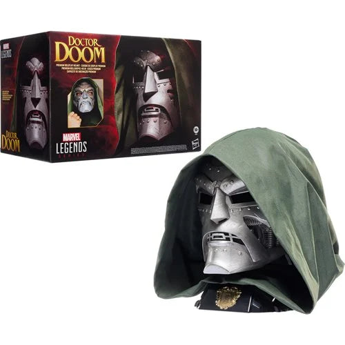 Fantastic Four Marvel Legends Doctor Doom Premium Roleplay Helmet Prop Replica
Fantastic Four Hasbro Prop Replicas. Item Number: HSG0586
