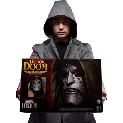 Fantastic Four Marvel Legends Doctor Doom Premium Roleplay Helmet Prop Replica
Fantastic Four Hasbro Prop Replicas. Item Number: HSG0586