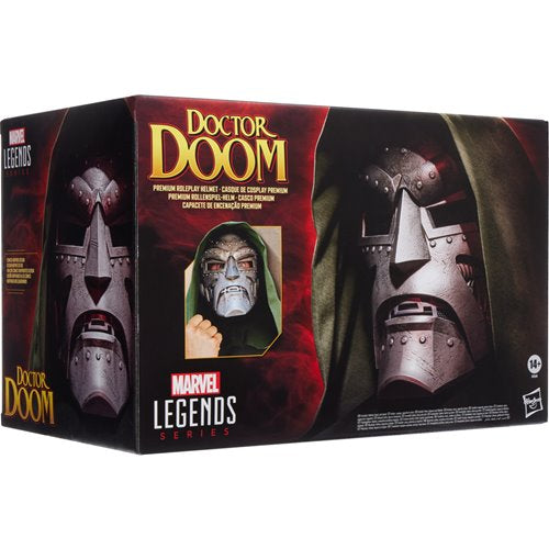 Fantastic Four Marvel Legends Doctor Doom Premium Roleplay Helmet Prop Replica
Fantastic Four Hasbro Prop Replicas. Item Number: HSG0586