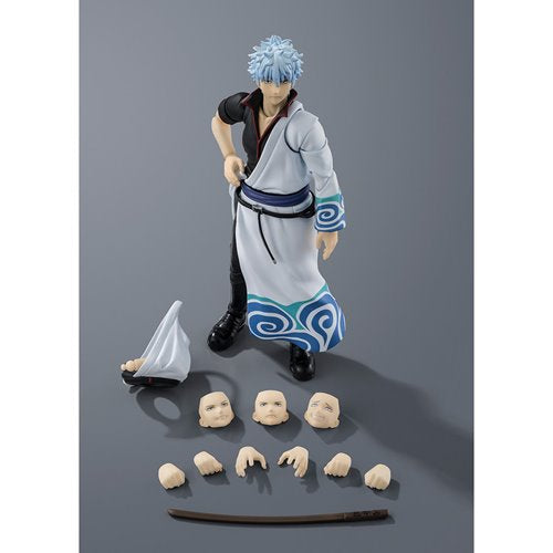 Gintama Sakata Gintoki S.H.Figuarts Action Figure
Gintama Bandai Tamashii Nations Action Figures. Item Number: BLFBAS67375a
