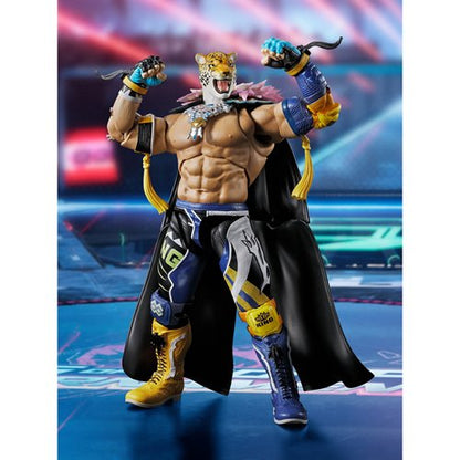 Tekken 8 King S.H.Figuarts Action Figure
Tekken Bandai Tamashii Nations Action Figures. Item Number: BLFBAS67390a