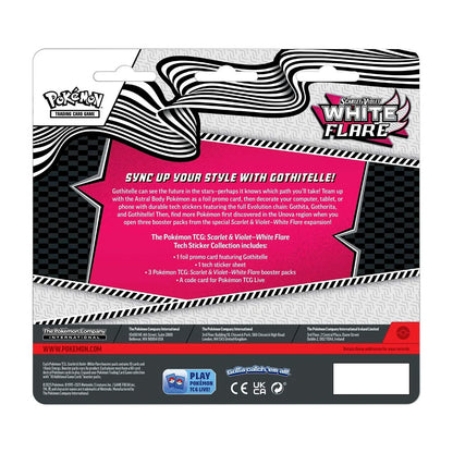 Pokémon TCG: Scarlet & Violet – White Flare Tech Sticker Collection (Gothitelle Promo)