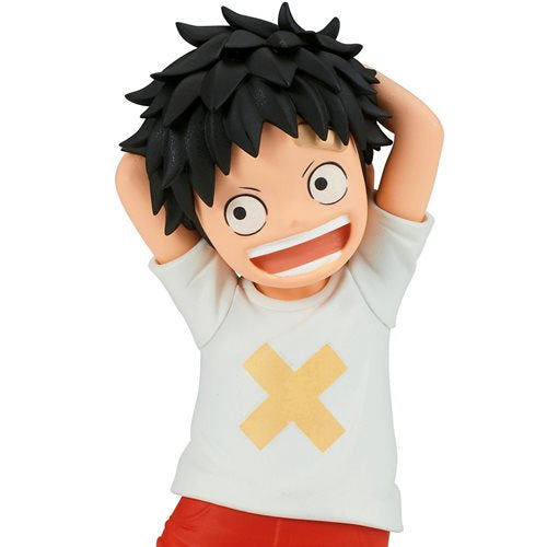 One Piece Film: Red Monkey D. Luffy The Grandline Series Child Version DXF Statue
One Piece Banpresto Statues and Busts. Item Number: SAN88506a