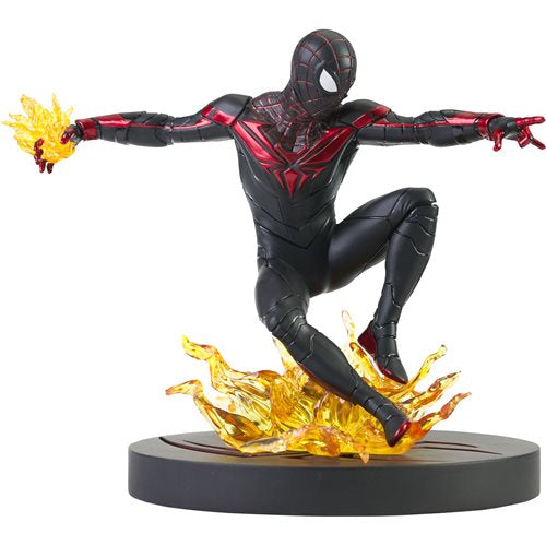 Marvel Gallery Spider-Man PS5 Miles Morales Statue
Spider-Man Diamond Select Statues and Busts. Item Number: DC84343a
