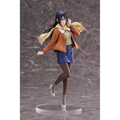 Rascal Does Not Dream of a Dreaming Girl Mai Sakurajima Winter Wear Version Coreful Prize Statue
Rascal Does Not Dream of Bunny Girl Senpai Taito Statues and Busts. Item Number: UTCT84550a