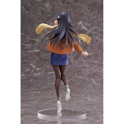 Rascal Does Not Dream of a Dreaming Girl Mai Sakurajima Winter Wear Version Coreful Prize Statue
Rascal Does Not Dream of Bunny Girl Senpai Taito Statues and Busts. Item Number: UTCT84550a