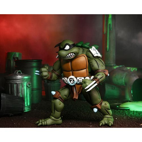 Teenage Mutant Ninja Turtles Archie Comics Slash 7-Inch Scale Action Figure
Teenage Mutant Ninja Turtles NECA Action Figures. Item Number: NC54247a