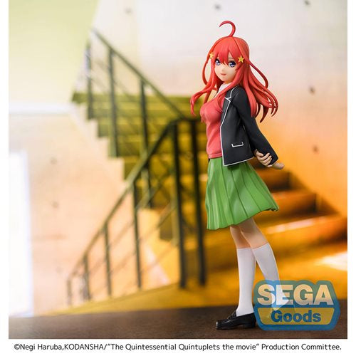 The Quintessential Quintuplets Itsuki Nakano The Last Festival Version Super Premium Statue
Quintessential Quintuplets Sega Statues and Busts. Item Number: UTCSG51263