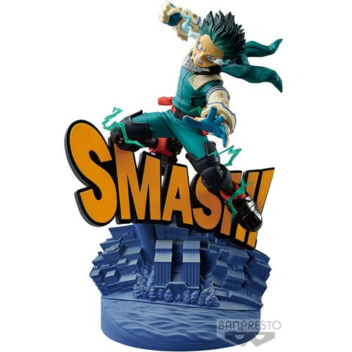 My Hero Academia Izuku Midoriya Anime Version Dioramatic Statue
My Hero Academia Banpresto Statues and Busts. Item Number: UTCBP18665