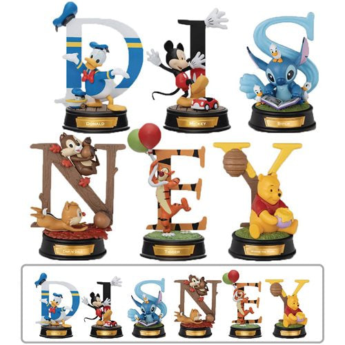 Disney 100 Years of Wonder MDS-004 Mini D-Stage Disney Alphabet Art Blind-Box Mini-Figure Case of 6
Disney Beast Kingdom Mini-Figures.Dc52082A