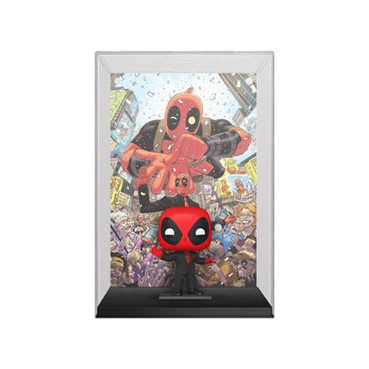 Deadpool (2015) #1 Deadpool in Black Suit Funko Pop! Comic Cover Figure #46 with case. Deadpool Funko Funko Pop! Vinyl Figures. Item Number: FU76085a
